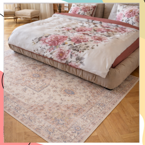 "מרטין" - קולקציית שטיחי פלומה קצרה בעיצוב וינטאג' קלים לניקוי ומותאמים לתנאי חוץ