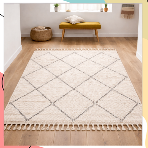 "יהלום" - שטיח שאגי כותנה איכותי בגודל 200*300