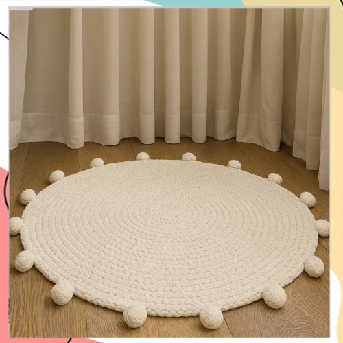 "פולי" - שטיחי כותנה סרוגה בעבודת יד במגוון צבעים