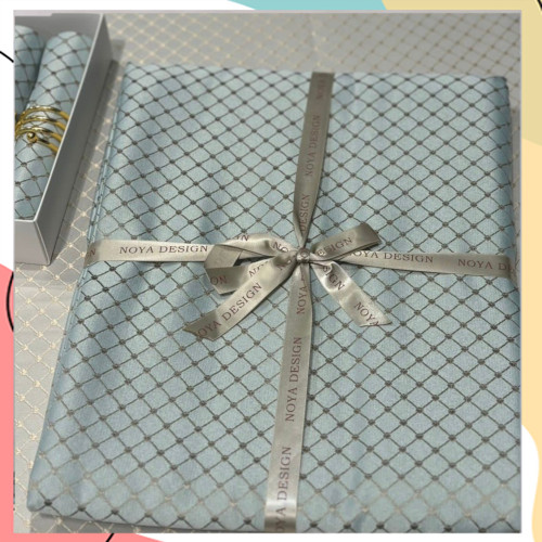 "סמדר" - קולקציית מפות ומפיות אירוח יוקרתיות | גם כסט מפיות | מגוון צבעים