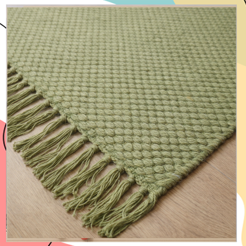 "דריה" - שטיחי כותנה קלועה חלקים וכביסים במגוון צבעים ומידות