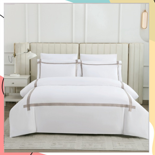 "רויאליטי" - סט מצעים יוקרתי שישה חלקים 100% פרקל כותנה | 300 חוט צפיפות |  עד מידת King