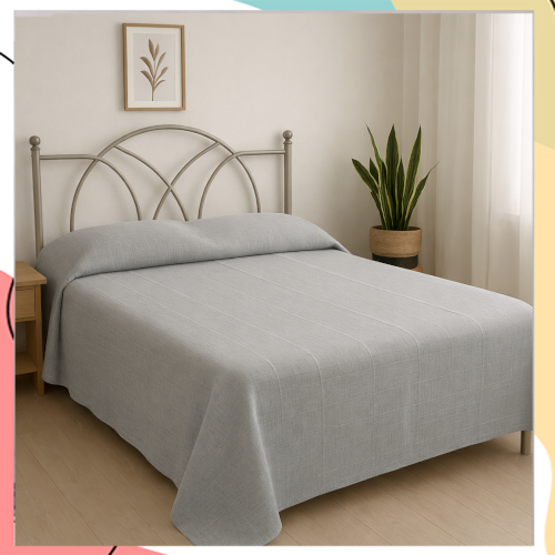 "עיינה" - כיסוי מיטה\ספה ענק עשוי 100% כותנה | במגוון צבעים