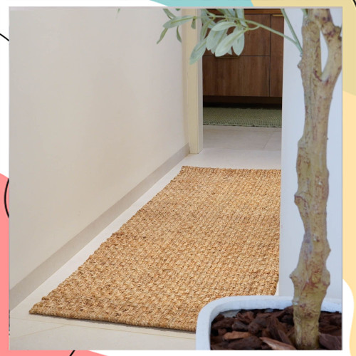 "גבע ראנר" – שטיח חבל פרימיום קלוע שתי וערב  | אריגה צפופה ועמידות גבוהה