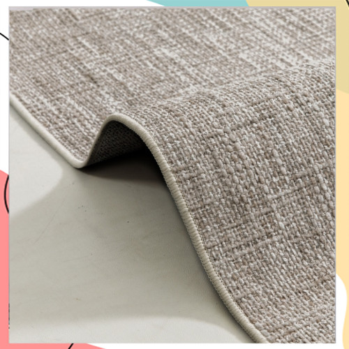 "ניקס" - שטיח שאניל קצוץ משופשף בצבע חול משפשף