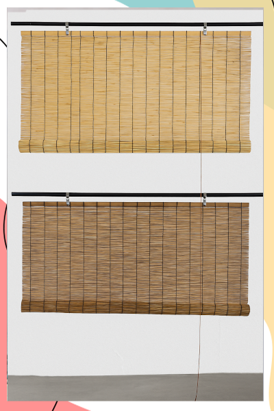 "מאן" – וילון במבוק בעיצוב תאילנדי טבעי | במידה 140*160 | בצבע בהיר או כהה