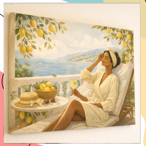 “תלמה” – יצירה דיגיטלית מודפסת על קנבס פרימיום