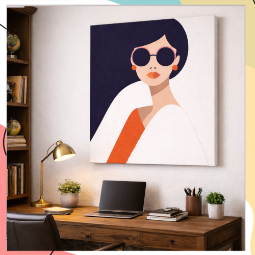 “נטלי” – יצירה דיגיטלית מודפסת על קנבס פרימיום