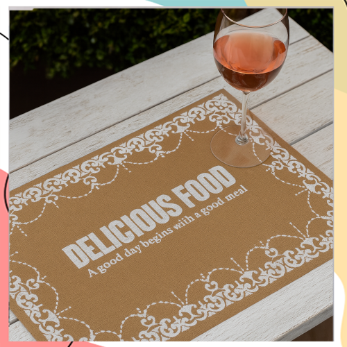 "דורה" – מארז 4 פלייסמטים דמויי חבל מעוצבים, פרקטיים ומושלמים לכל שולחן