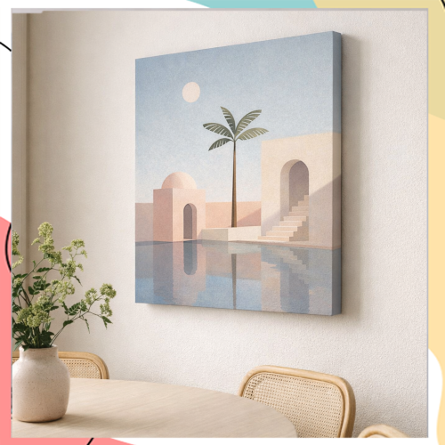 “מרקש” – יצירה דיגיטלית מודפסת על קנבס פרימיום